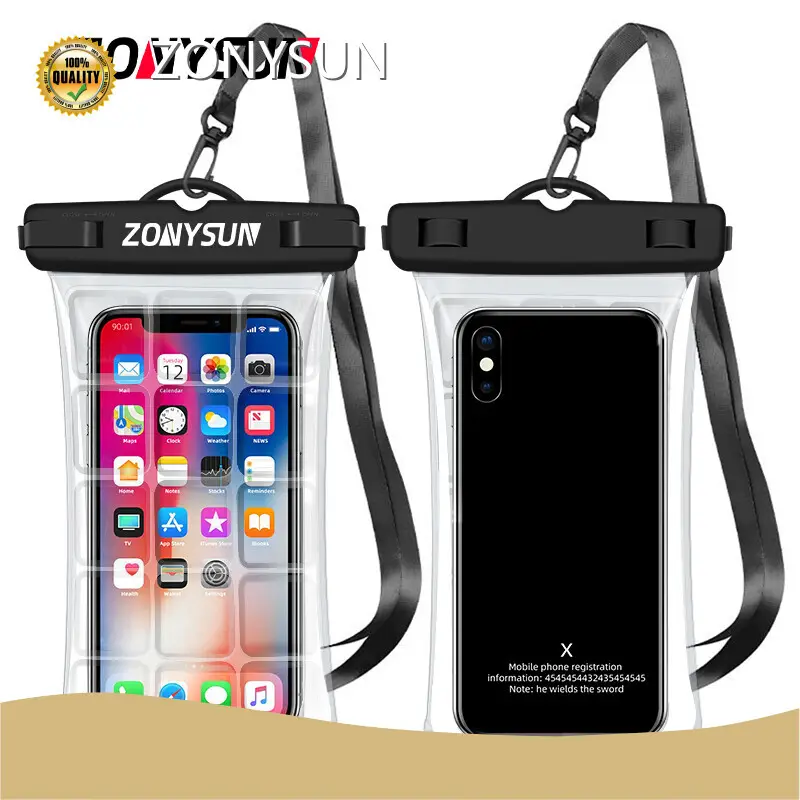 Puke kelepona pale wai ʻole ZONYSUN Brand TPU-100% Pilikino 1