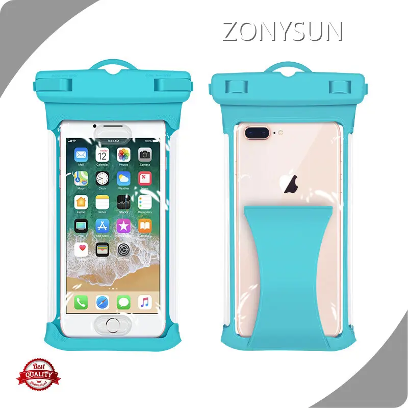 ʻO ZONYSUN ʻeke kelepona pale wai ʻona 0.3mm TPU kaiapuni+ABS WB1036 maʻamau 1