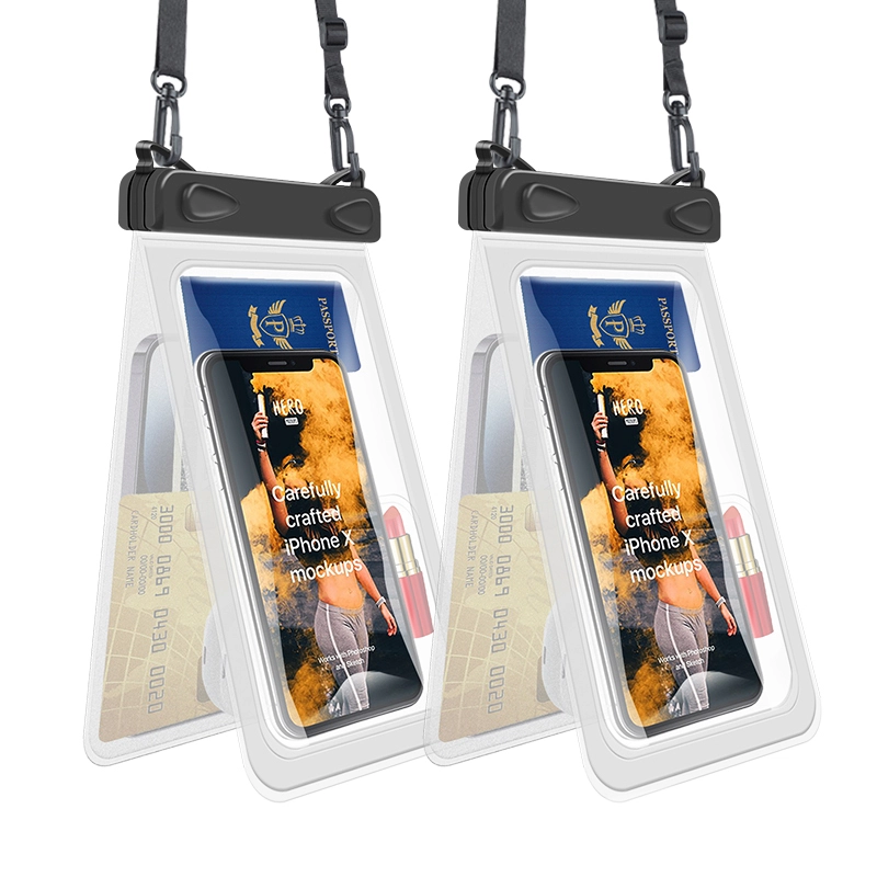 ʻO ka ʻeke kelepona pale wai ʻelua me ka lanyard lōʻihi IPX8 Adventure Grade kelepona ʻeke maloʻo pahu pahu-1703816916345698 1