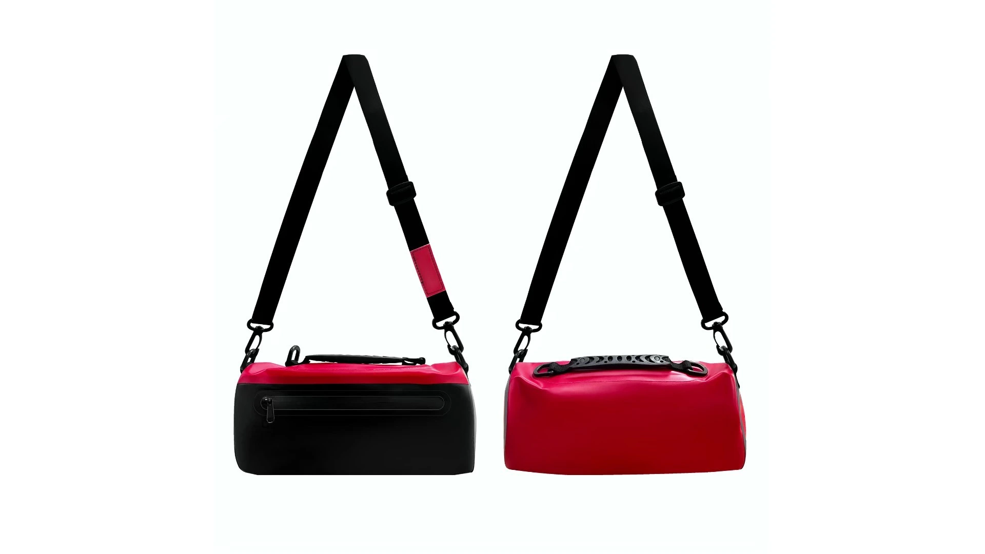 ʻEke Kahakai Hoʻolālā Hou Me nā Zippers Nui Hana Māmā Unisex Waterproof ʻeke maloʻo no ka hele wāwae hele wāwae 1