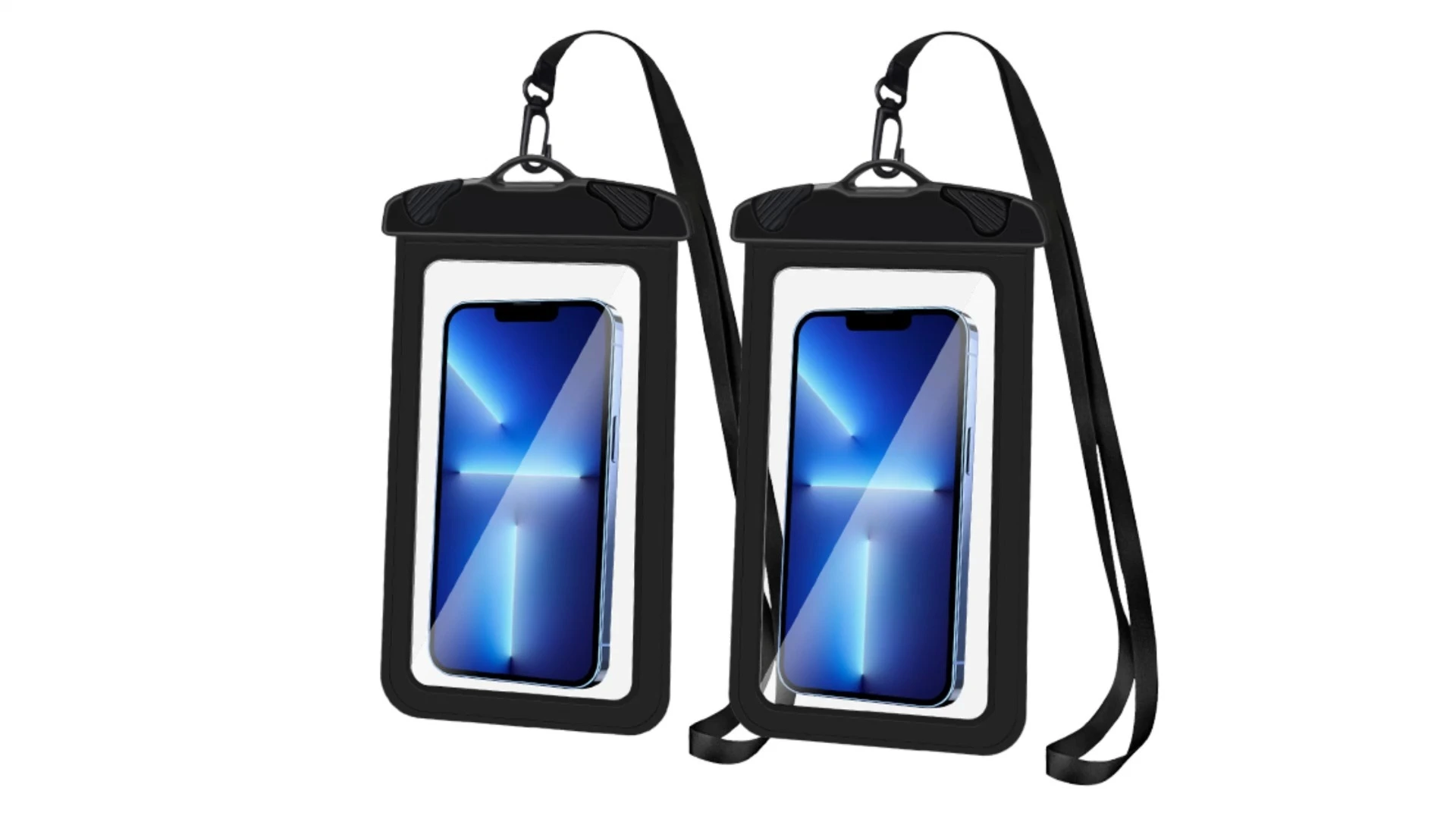 2023 New style Universal Waterproof IPX8 Phone pouch Pvc waterproof cell phone case eke me ka lanyard 1