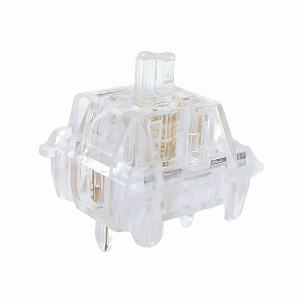 Tecsee Ice Candy Transparent Linear Stem RGB SMD Switch alang sa DIY 5pins Mechanical Gaming Keyboard 1