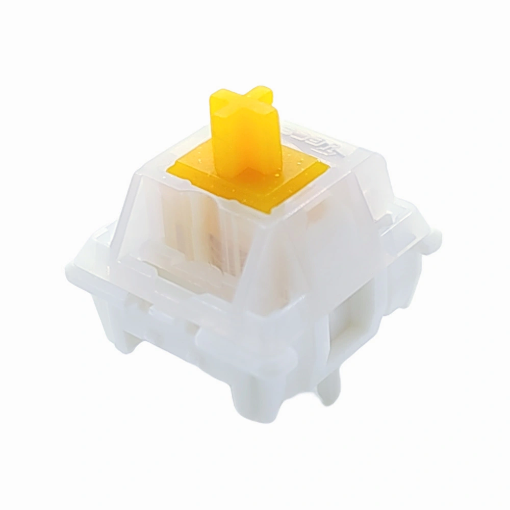 Tecsee Mango Ice UPE Interruptor de haste tátil para DIY 5 pinos RGB SMD Mx Mecânico Teclado para jogos 1