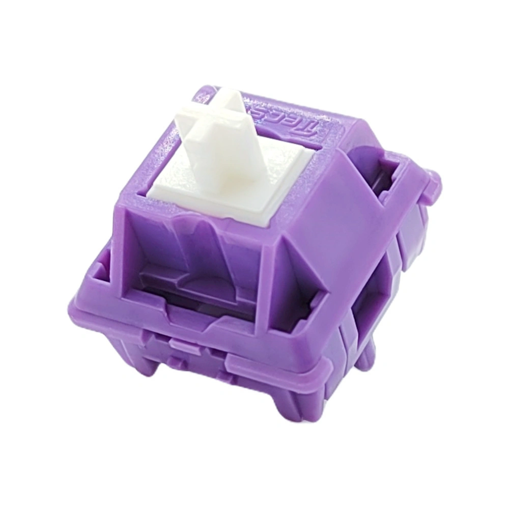 Tecsee Roxo Panda Teclado Interruptor PME Material Tátil POM Haste 68g Primavera MX Interruptores 1