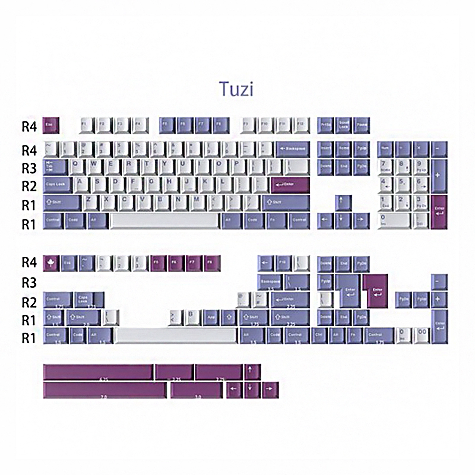 Mechanical Keyboard Without Keycaps Tecsee Brand 5