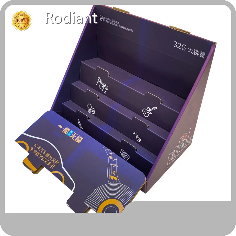 Corrugated Countertop Display 0.35 (USD) Warranty Rodiant 1