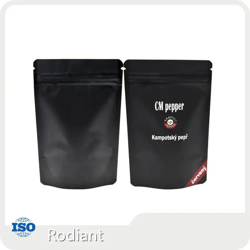 Rodiant Brand Flat Bottom Coffee Bags Manufacture 0.07(USD) 1