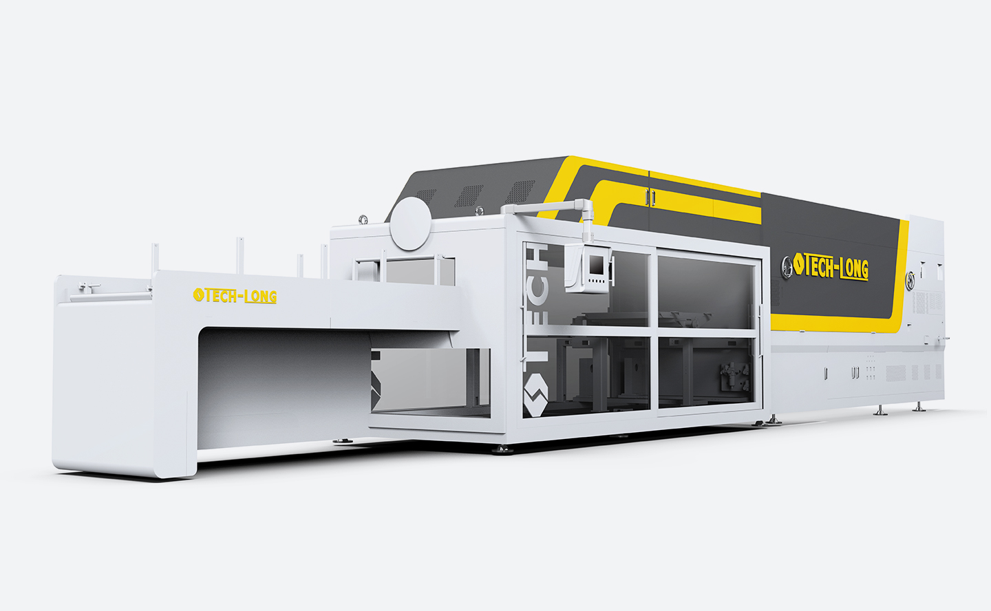 Máquina envolvedora termorretráctil para una variedad de especificaciones de embalaje - TECH-LONG