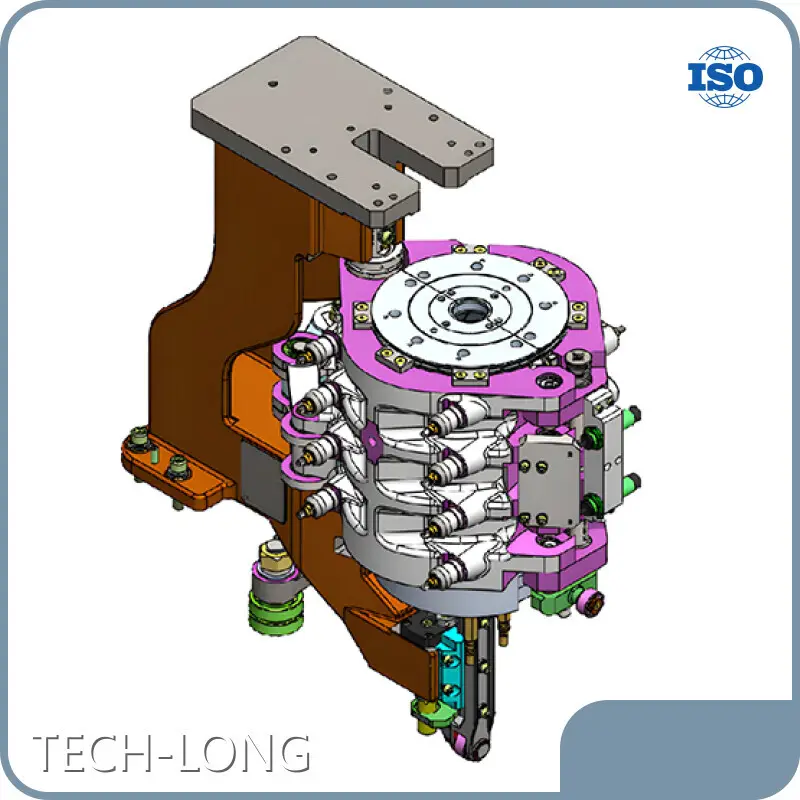 آلة نفخ زجاجات المياه من TECH-LONG 1