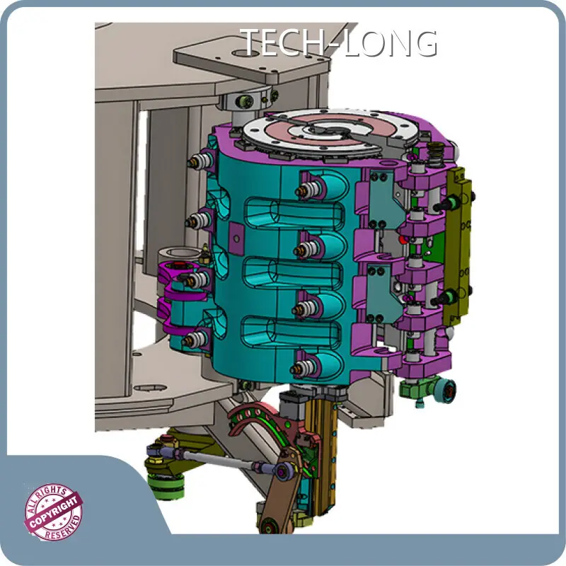 د دودیز اوبو بوتل بلو مولډینګ ماشین TECH-LONG 1