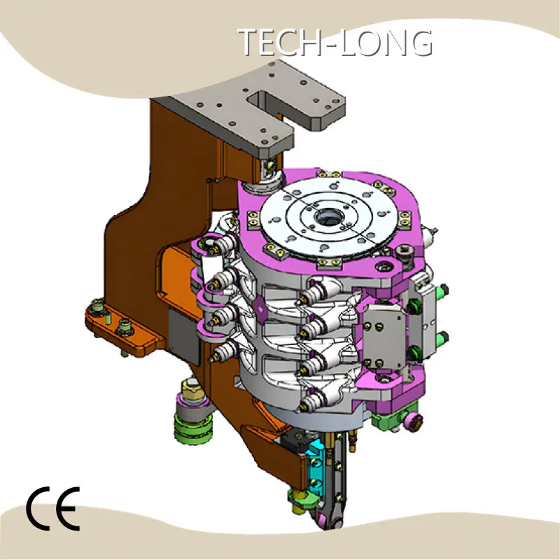 Custom Blow Molding Machines ອັດຕະໂນມັດ TECH-LONG 1