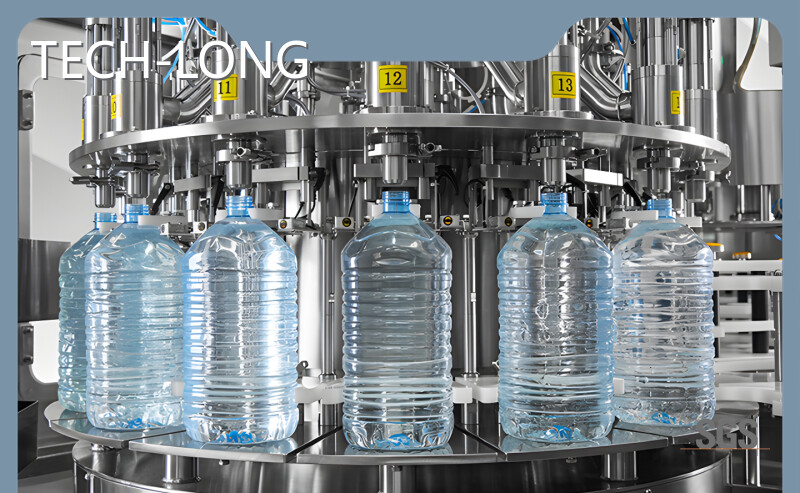 Máquina llenadora de botellas automática al por mayor marca TECH-LONG
