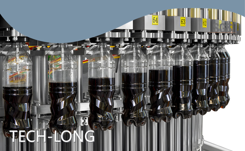 Máquina llenadora de botellas de líquido caliente de alta calidad Marca TECH-LONG