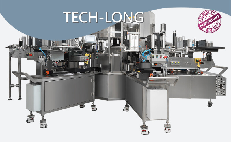 Fabricantes de máquinas etiquetadoras de botellas TECH-LONG