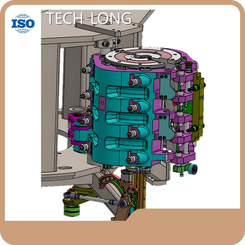 د Extrusion بلو مولډینګ ماشین تولید 1