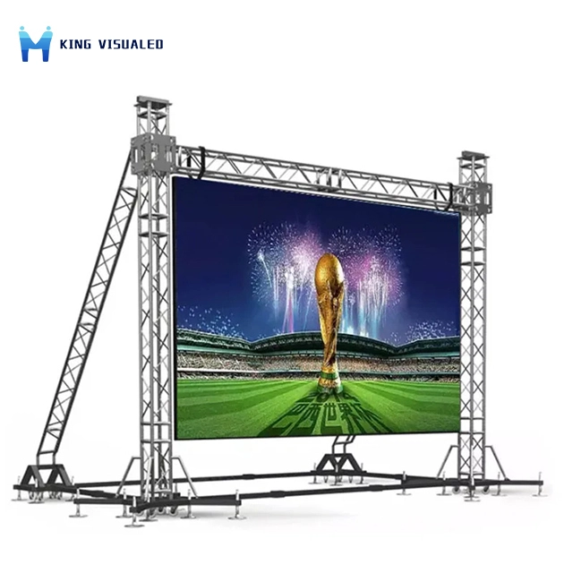 P3.91 شاشة LED داخلية 4x3m من الباب إلى الباب SMD كامل اللون تأجير المرحلة خلفية شاشة LED كبيرة السعر Pantalla para eventsos 3