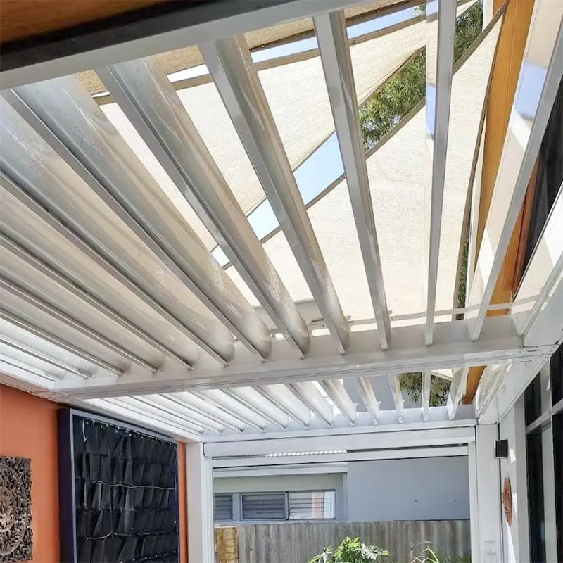 Wish Outdoor Brand Aluminium Pergola with Louvered Roof Supplier 4