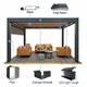 Wish Outdoor Brand Aluminium Pergola Suppliers 3