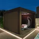 Hot Metal Pergola with Roof Wish Outdoor Brand 3