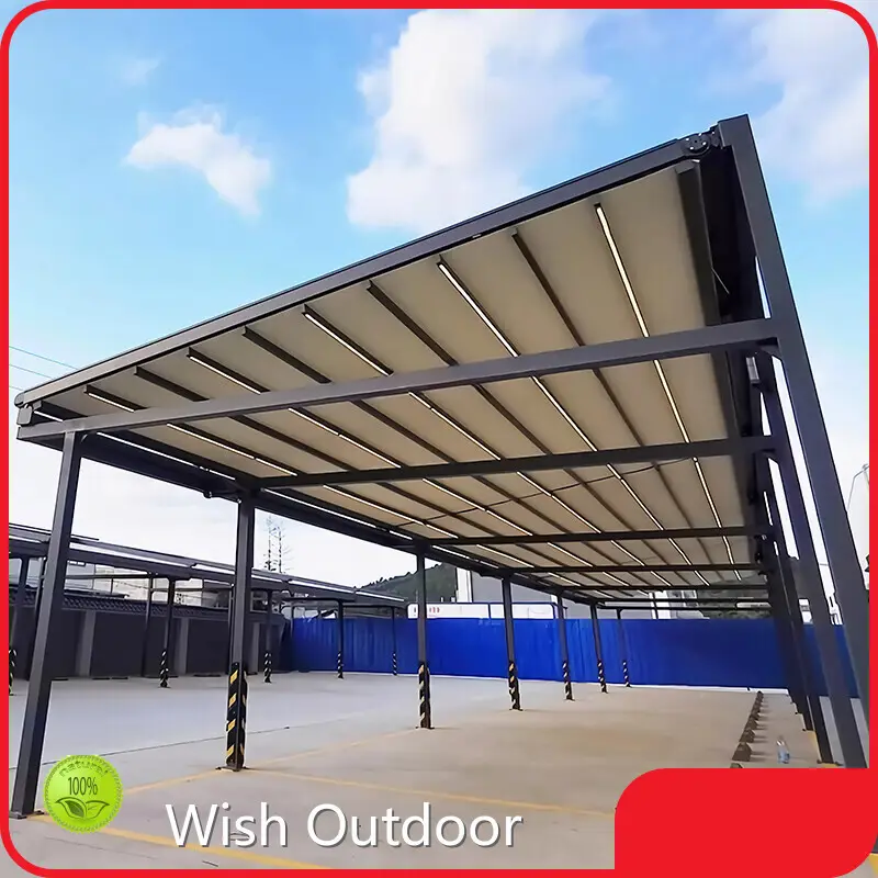 Patio Cover with Retractable Roof Price List | Wish Outdoor 1