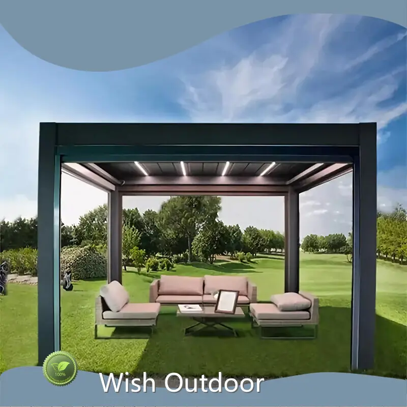 Quality Wish Outdoor Brand Garden Aluminium Pergola 1