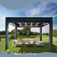 Quality Wish Outdoor Brand Garden Aluminium Pergola 1