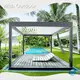 Garden Pergola with Roof at Wholesale Prices | Wish Outdoor 1