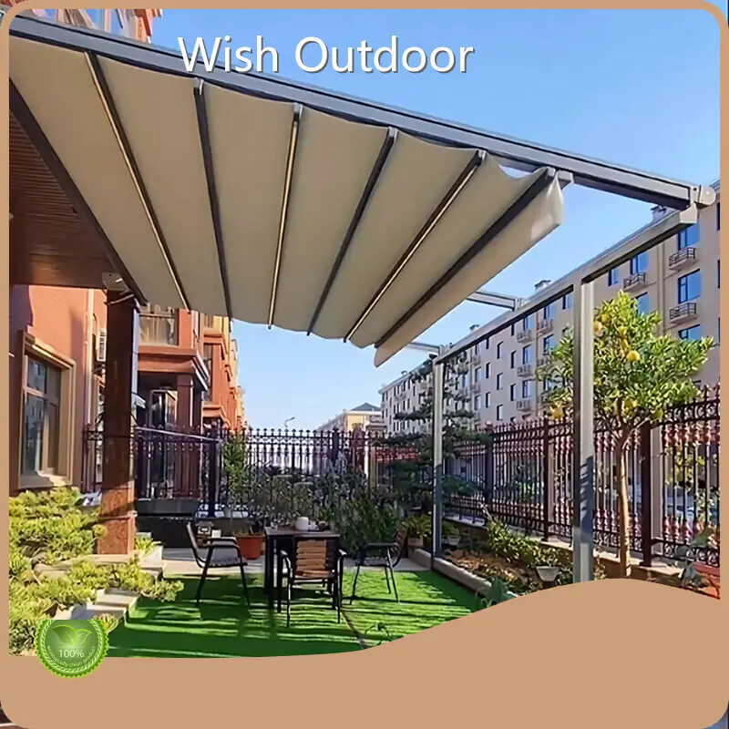 Quality Wish Outdoor Brand Retractable Tensile Roof 1