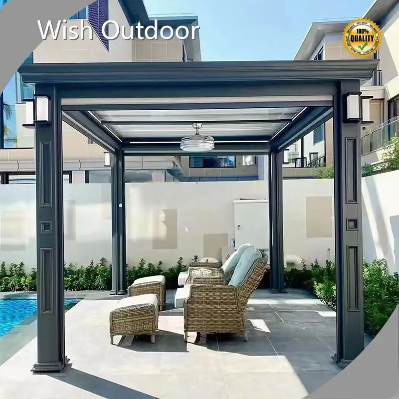 Wish Outdoor Brand Metal Pergola 1
