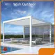 Wish Outdoor Brand Aluminium Pergola with Louvered Roof Supplier 1