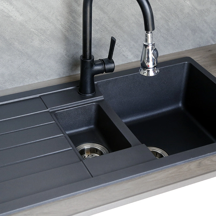 Naitron Poldseries Arcgranit® 1.5 Bowl Topmount Granite Kitchen sinks 1