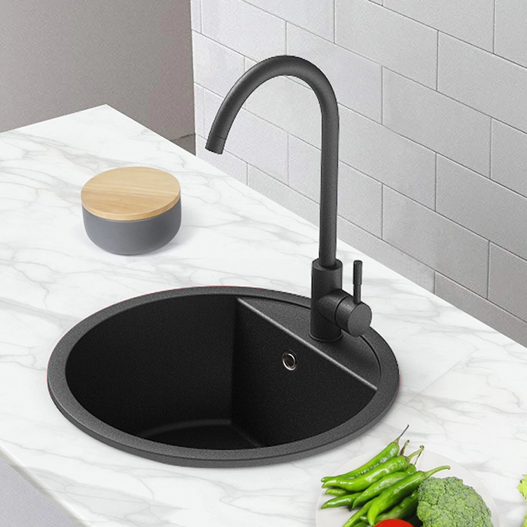 Naitron Poldseries Arcgranit® Round Granite sinks 1