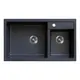 Two Bowl Kitchen Sink Naitron Brand 20kg 860x 500 X230(mm) 2