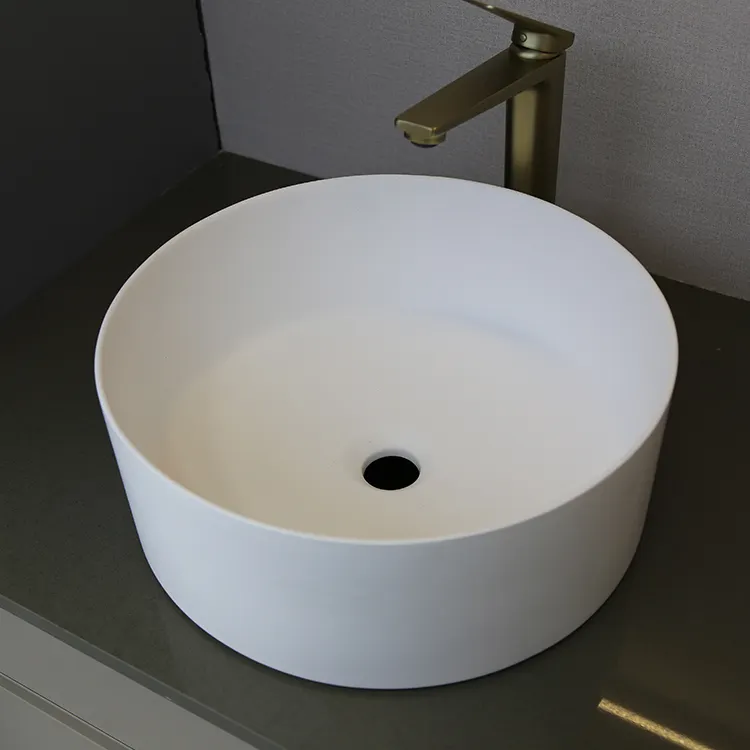 The Luxurious Elegance Of Solid Surface Bathroom Vanity Tops: Elevate Your Bathroom Décor 1