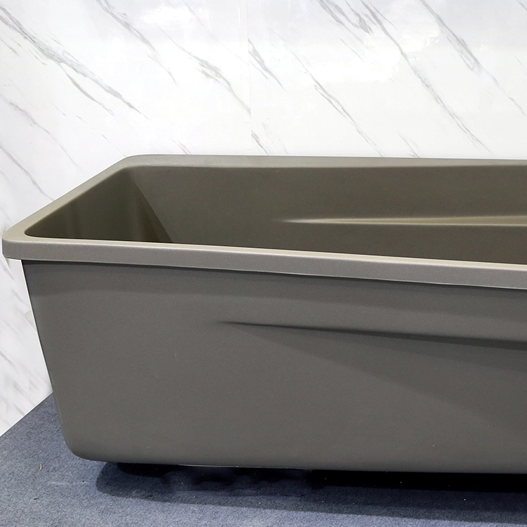 High Quality Naitron Acrgranit® Quartz Solid Surface Bathtub 1