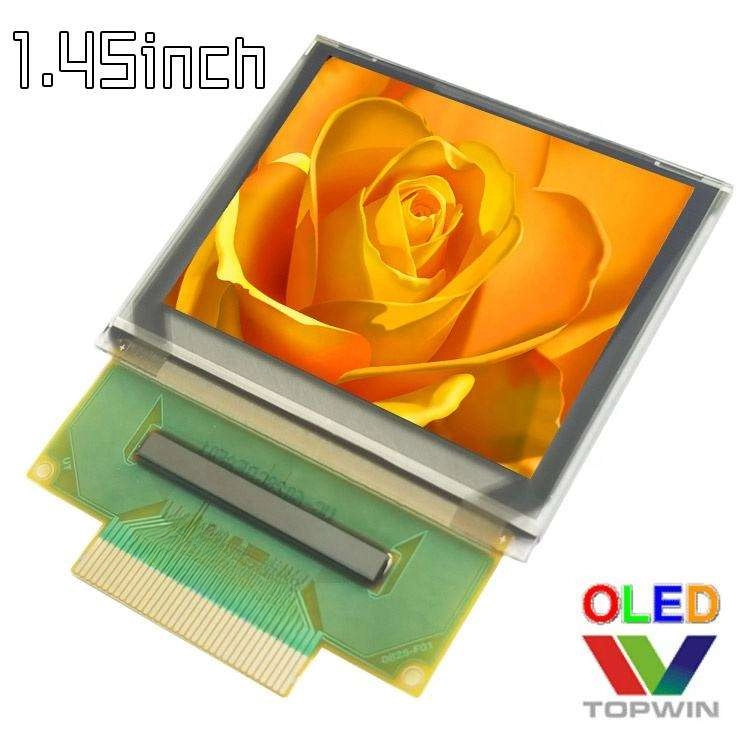1.45inch full color OLED display, 160 × 128 resolution, 30pin，SSD1333, connecter type 1