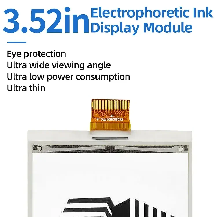 TOPWIN 3.52inch E-ink display three colors 1