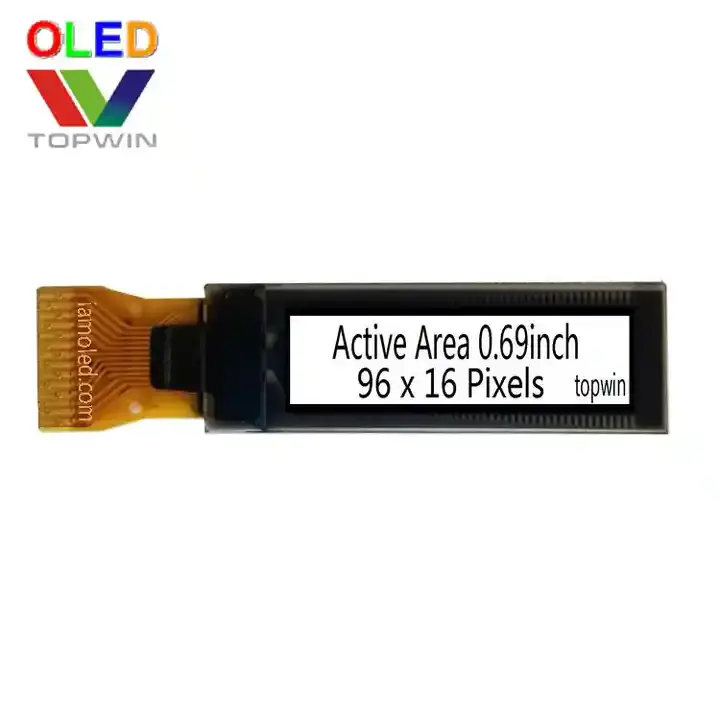 0.6~0.78inch Monochrome Oled Wholesale - TOPWIN 2