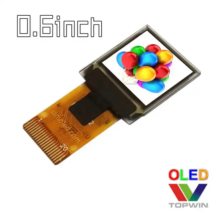 0 6inch full color oled display panel ssd1357z interface spi topwin