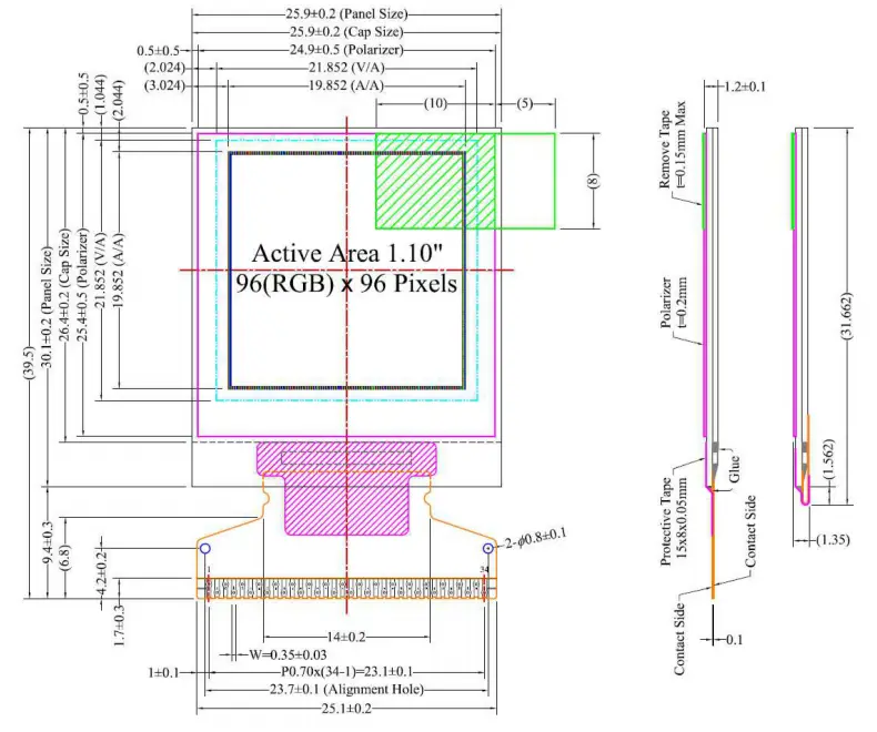 Hot Full Color Oled Display Arduino TOPWIN Brand 3