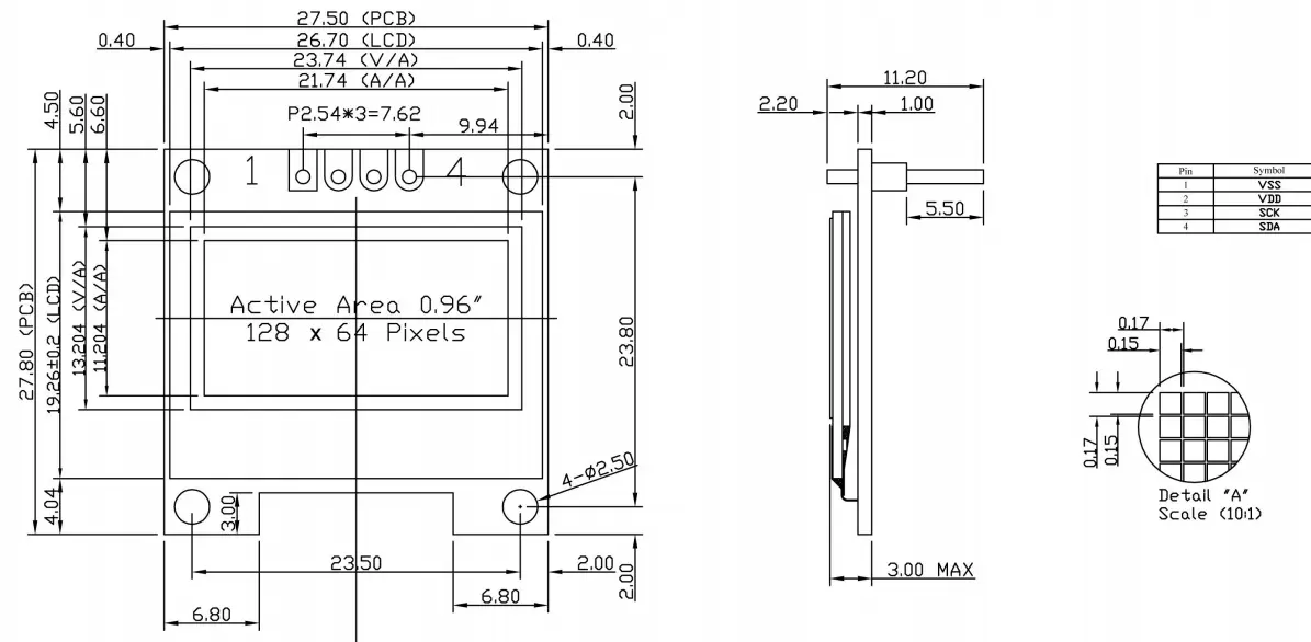 Top0.91 Oled Module TOPWIN Brand 6