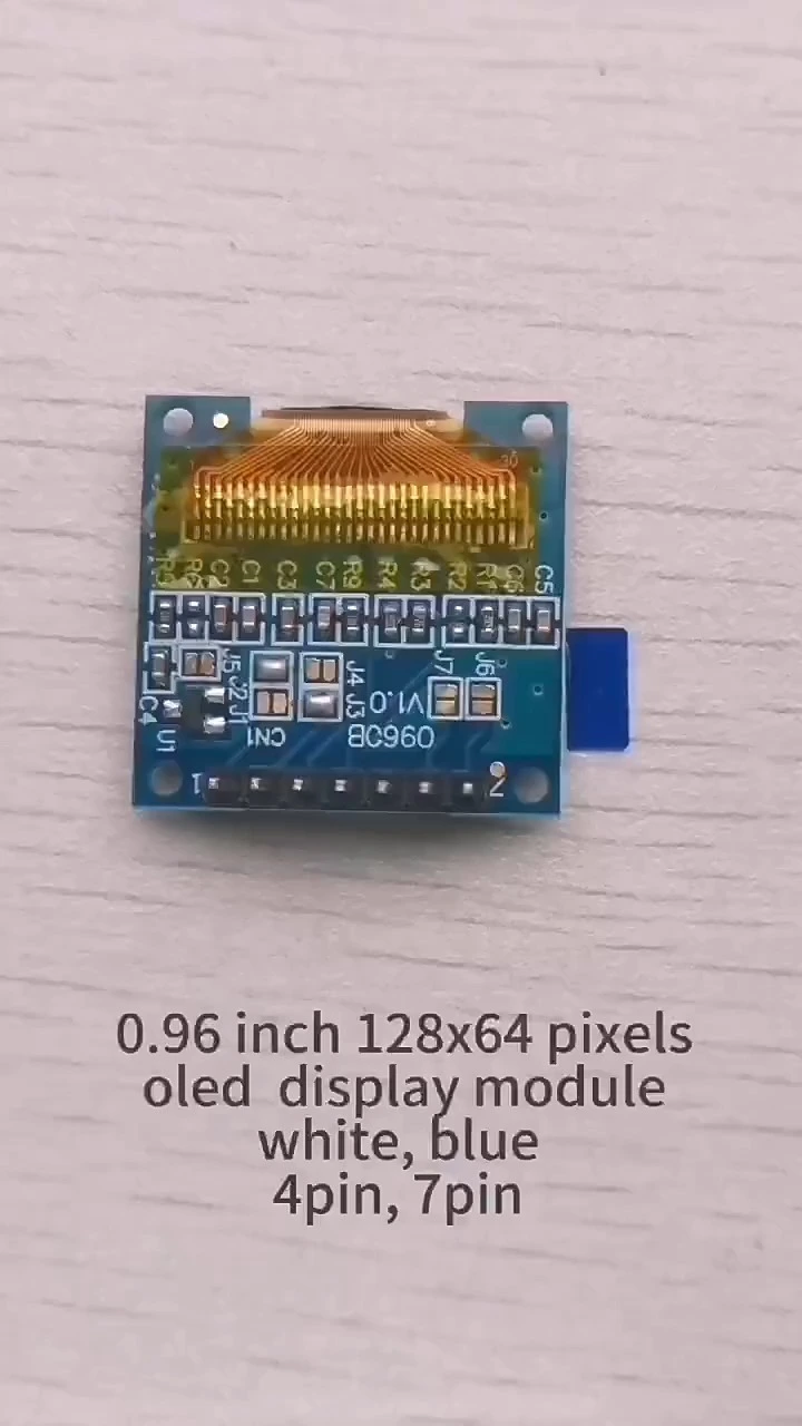 TOPWIN 0.96'' oled display module I2C with SSD1306 1