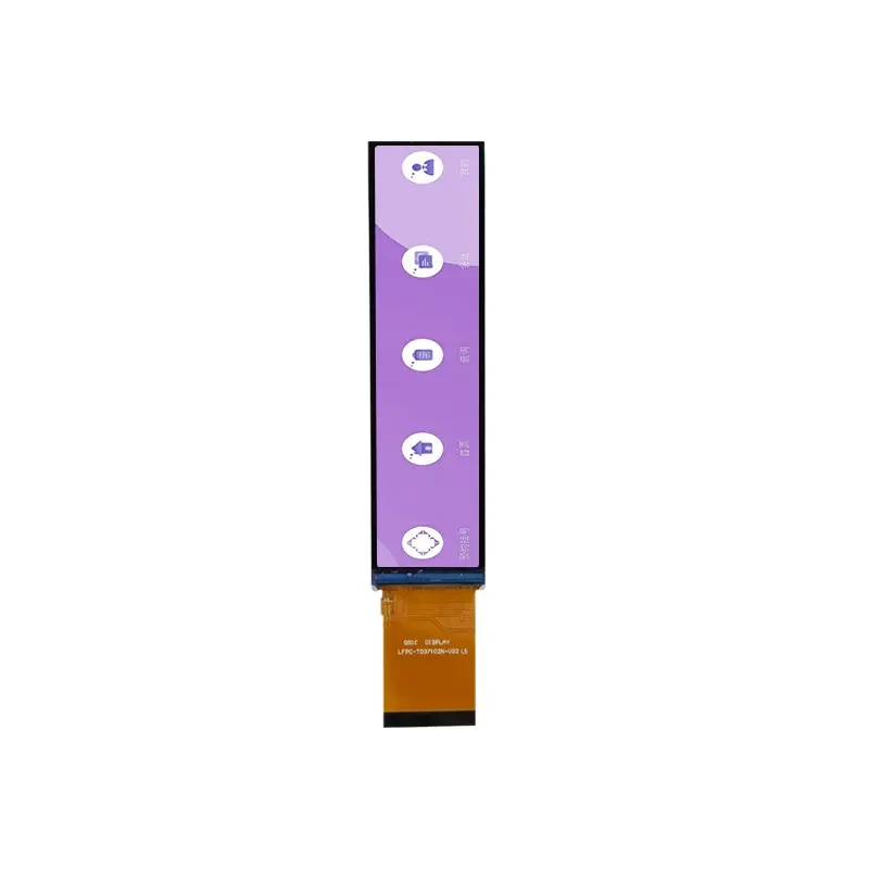 TOPWIN 3.71'' LCD-TFT 240x960 RGB+SPI interface ST7701S IPS Connector type 1