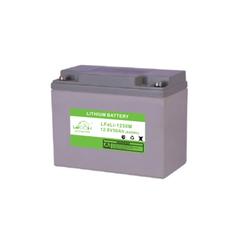 Sản Xuất Tại Trung Quốc Dung Lượng Lớn Nguồn Điện Dự Phòng Chất Lượng Cao Lb-lfeli-1250m-12v50ah Leoch Lithium Iron Pin 1