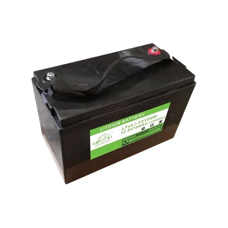 Sản Xuất Tại Trung Quốc Dung Lượng Lớn Nguồn Điện Dự Phòng Chất Lượng Cao Lb-lfeli-12100m-12v100ah Leoch Lithium Iron Pin 1