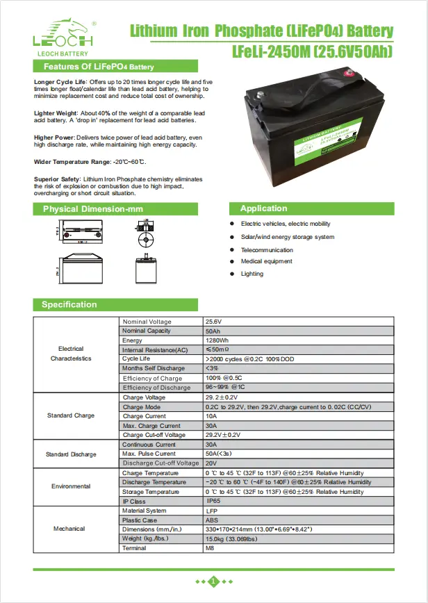 Professional 100ah Lithium Iron Battery Vendor for Sale GuoYuan 5