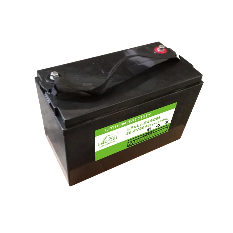 Sản Xuất Tại Trung Quốc Dung Lượng Lớn Nguồn Điện Dự Phòng Chất Lượng Cao Lb-lfeli-2450m-24v50ah Leoch Lithium Iron Battery 1
