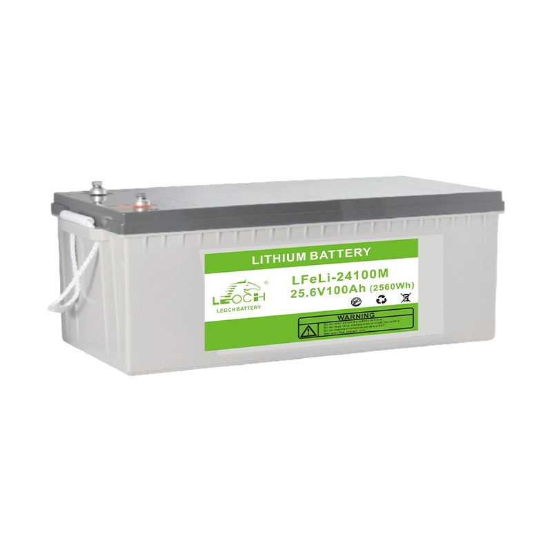 Sản Xuất Tại Trung Quốc Dung Lượng Lớn Bộ Nguồn Dự Phòng Chất Lượng Cao Lb-lfeli-24100m-24v100ah Leoch Lithium Iron Pin 1