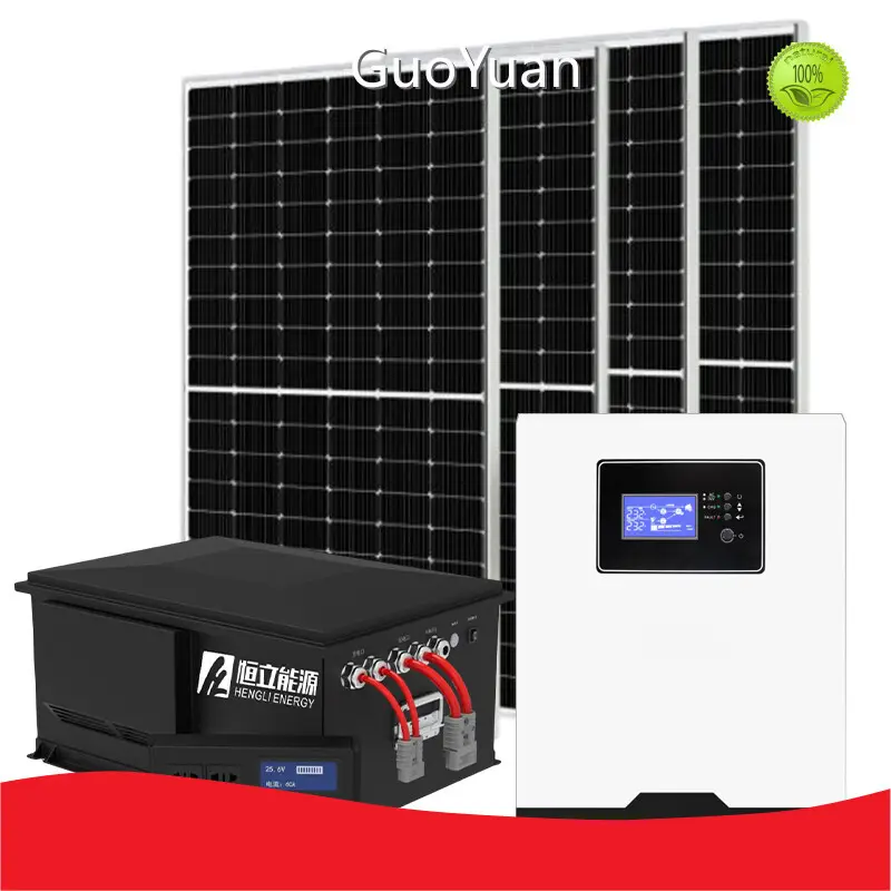 Battery Less Off Grid Solar Inverter 3KW - for Camera - GuoYuan 1