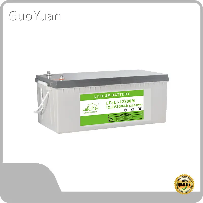 GuoYuan Safe to Use 12v Lithium Iron Battery Inquire now for Housecleaning 1
